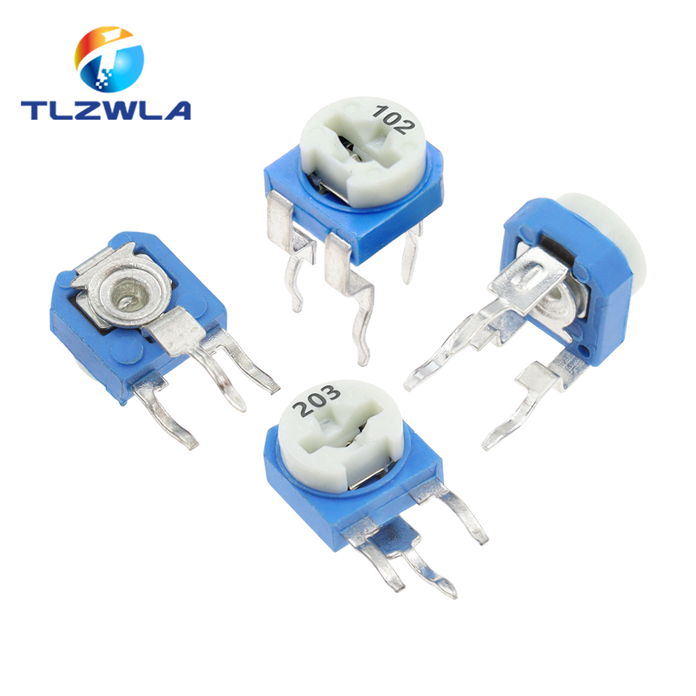 20 piezas-recortadora de poten - Potentiometer 10K reseña y precio