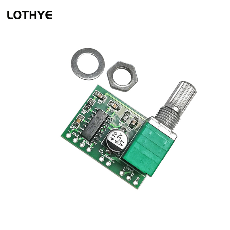 PAM8403 Mini DC 5V 2 canales 2 - Volume Control Board reseña y precio