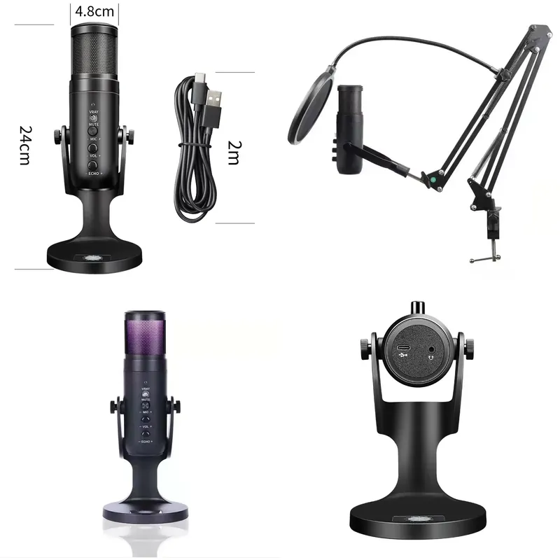 Micrófono de Condensador USB I - Condenser Microphone Kit reseña y precio