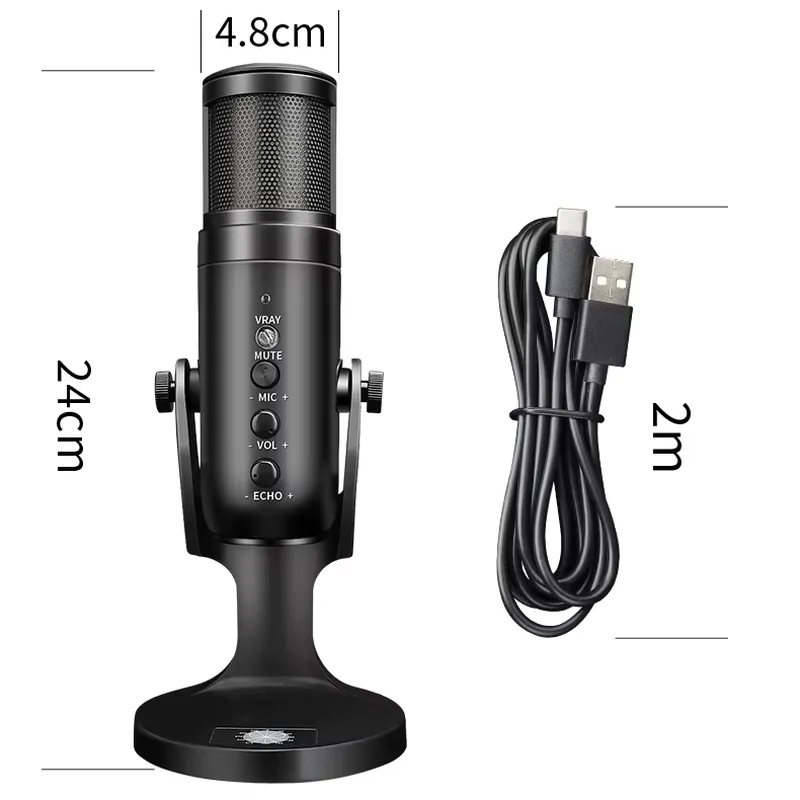 Micrófono de Condensador USB I - Condenser Microphone Kit reseña y precio