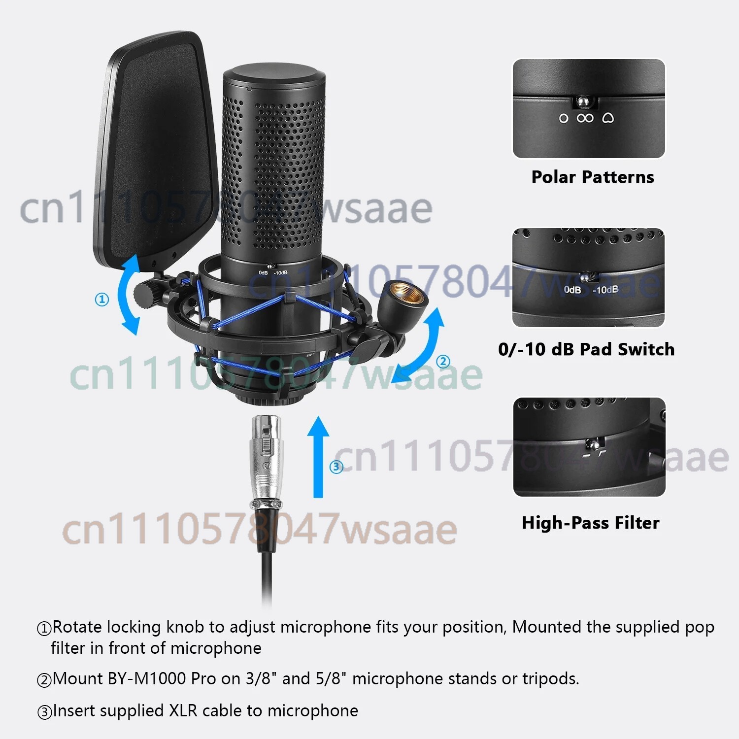Micrófono de Condensador de Di - Condenser Microphone Kit reseña y precio