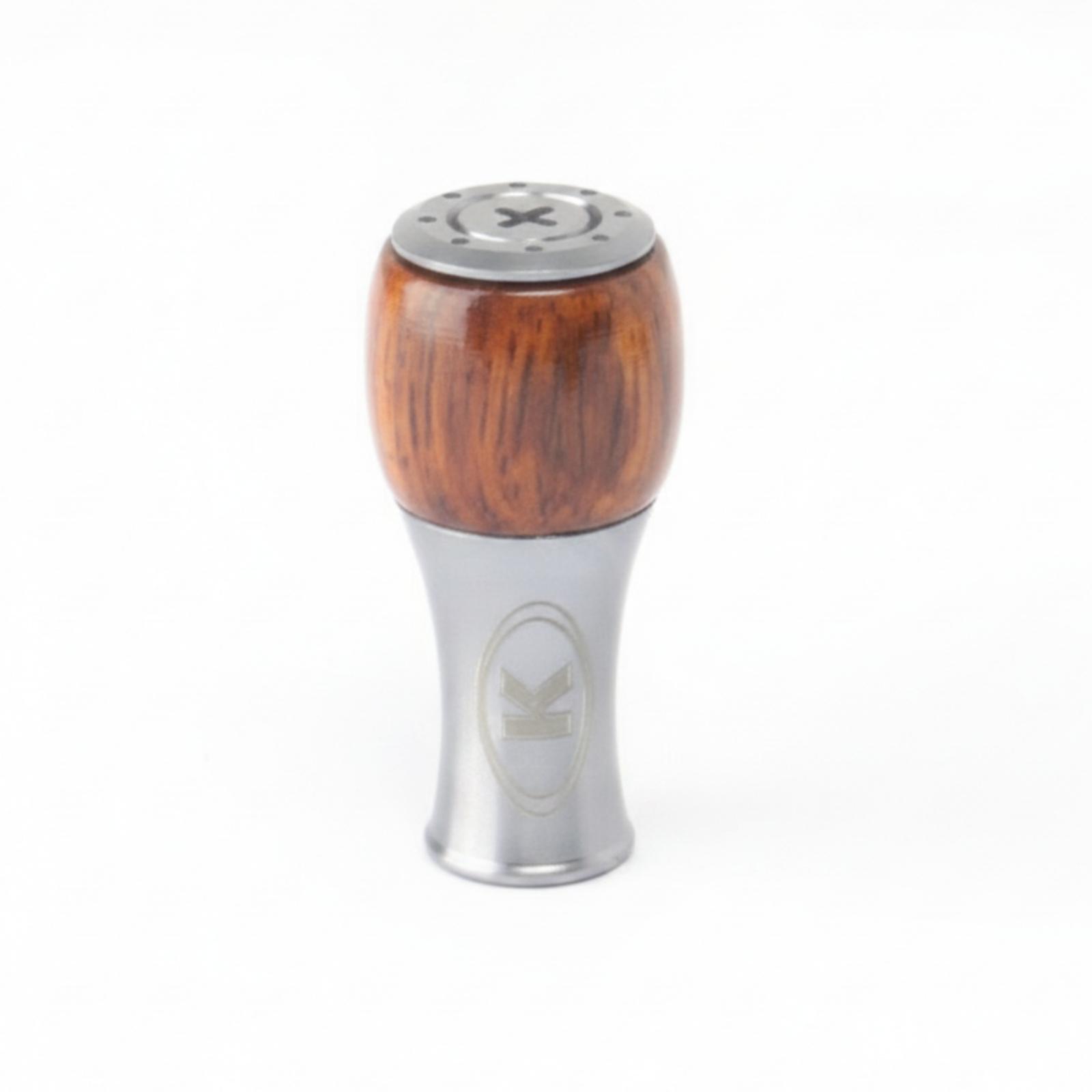 Manivela de madera para carret - Knob Aluminum reseña y precio