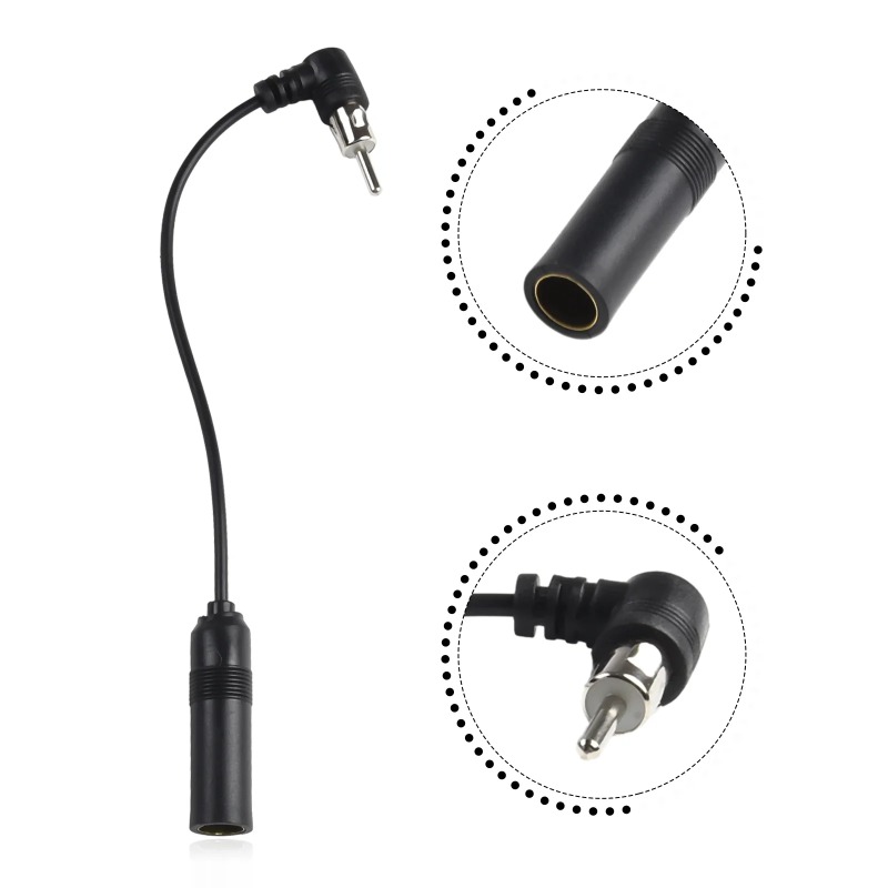 Adaptador de Antena de Radio p - Audio Cable Rca reseña y precio