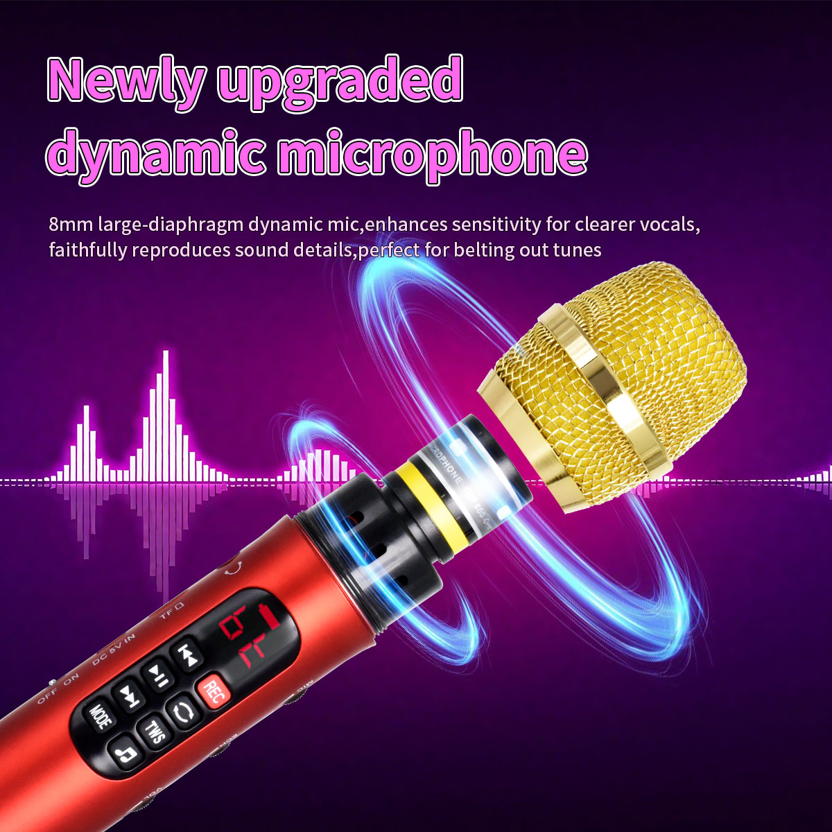 1 pieza de 28cm 25W/Pc micrófo - Condenser Microphone Kit reseña y precio