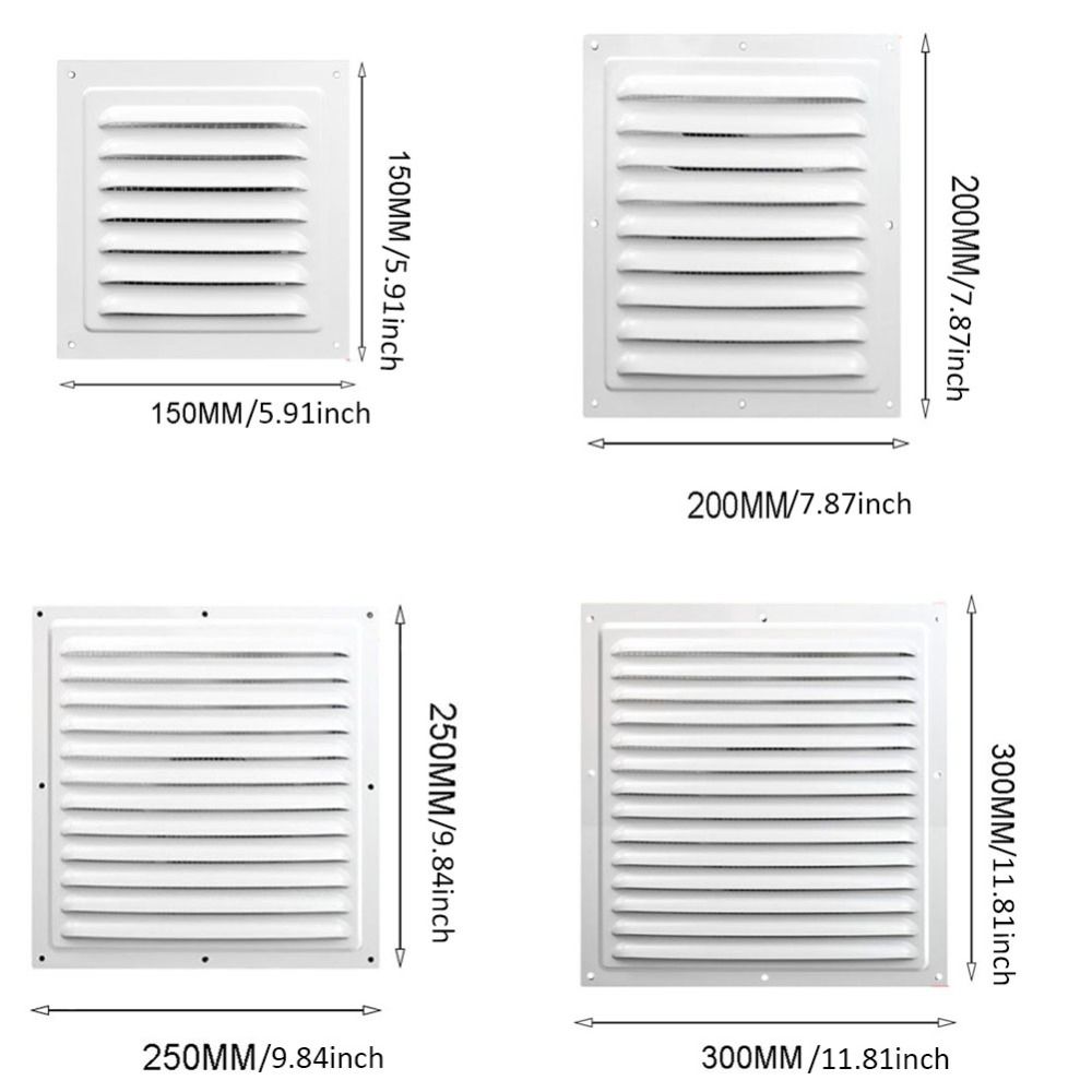 Rejilla de Ventilación de Aire - Ventilation Grille Aluminum reseña y precio